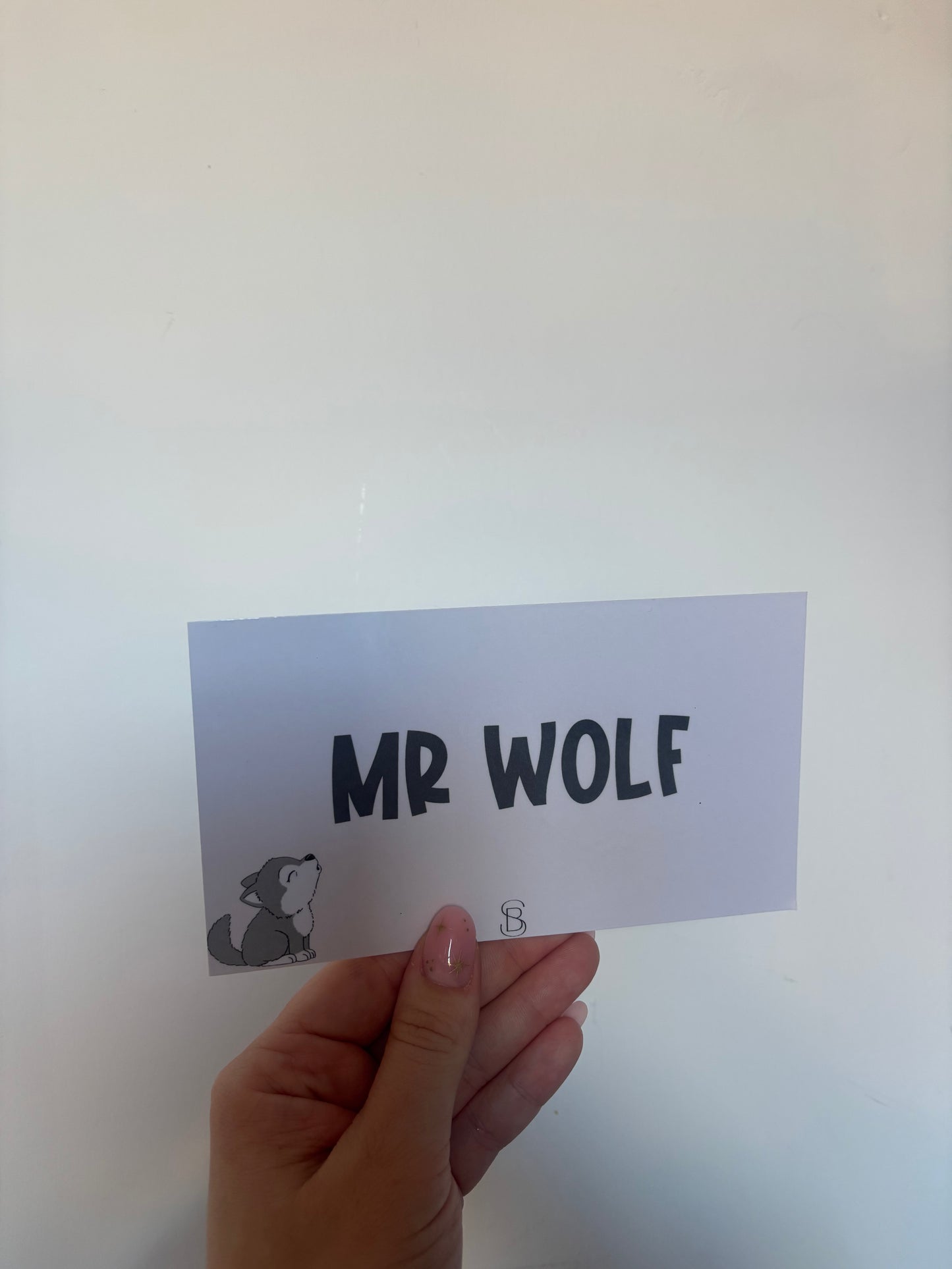 Mr Wolf Challenge Booklet
