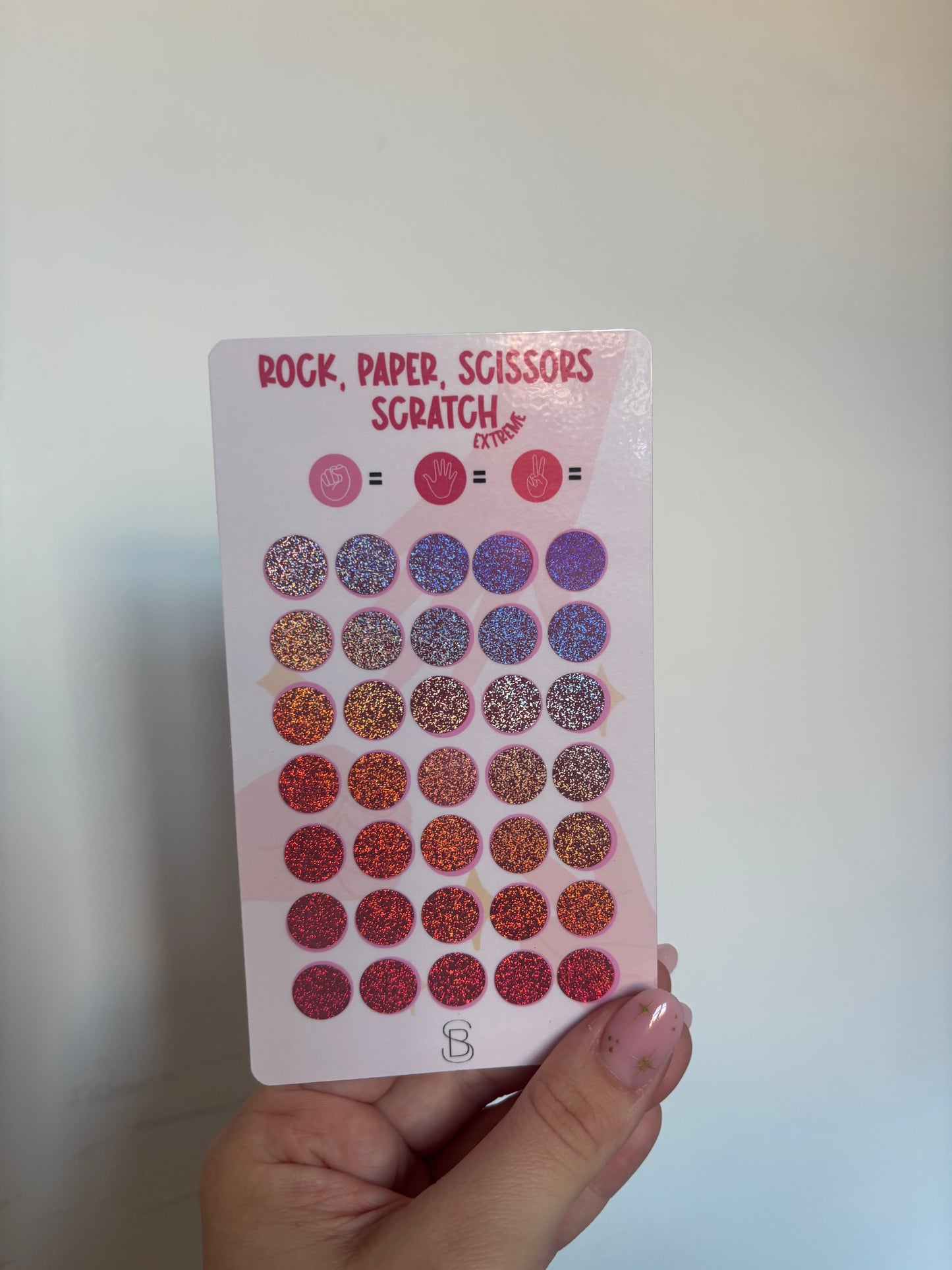 Rock, Paper, Scissors Scratch Challenge Extreme