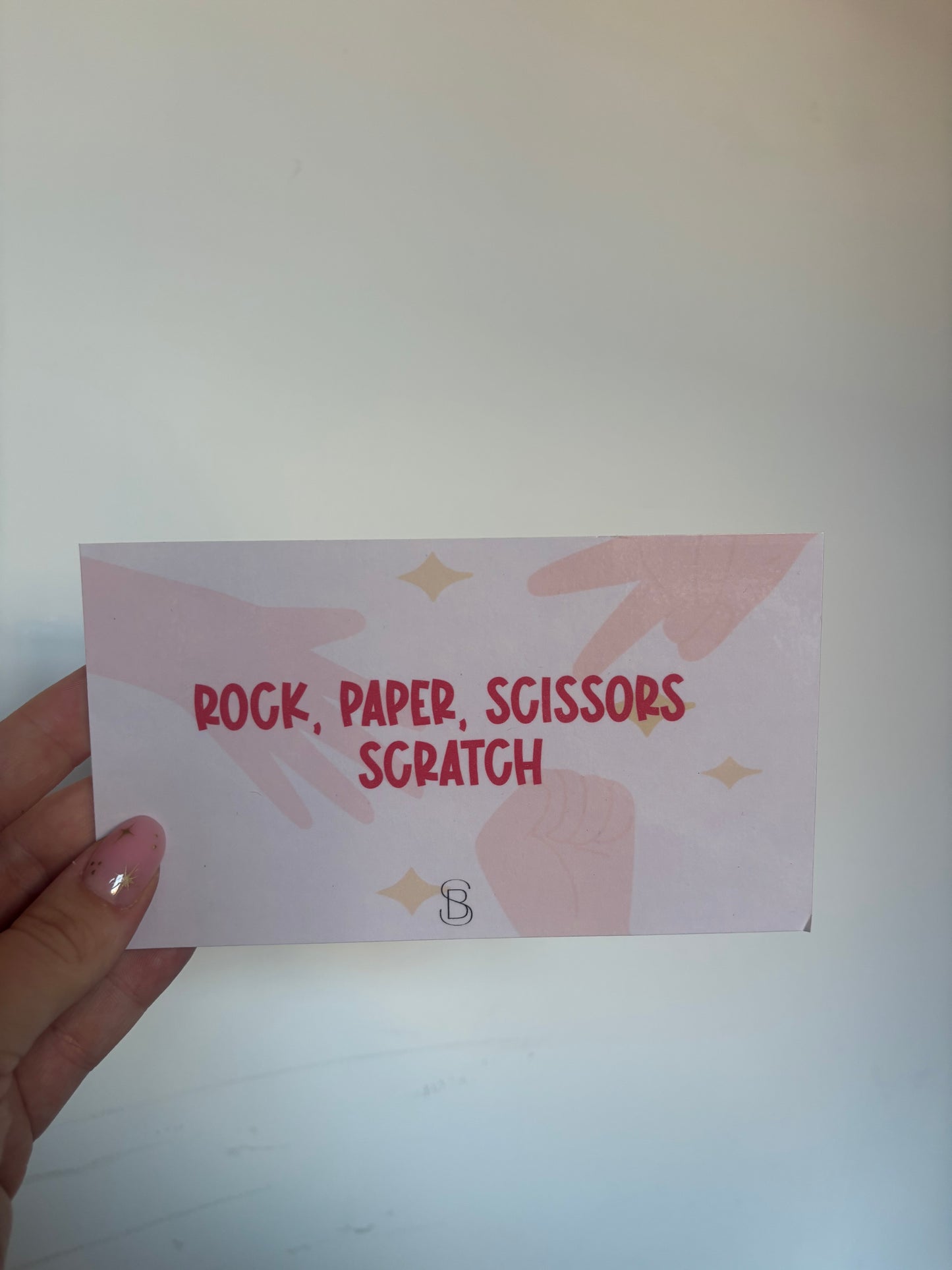Rock, Paper, Scissors Scratch Challenge