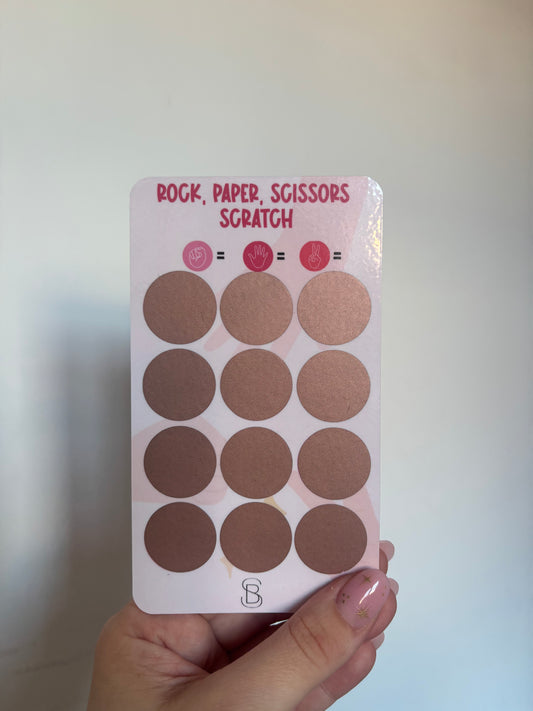 Rock, Paper, Scissors Scratch Challenge