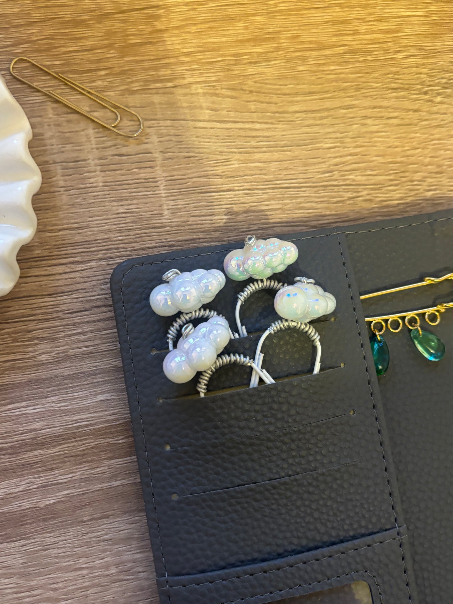 Cloudy Skies Binder Charms