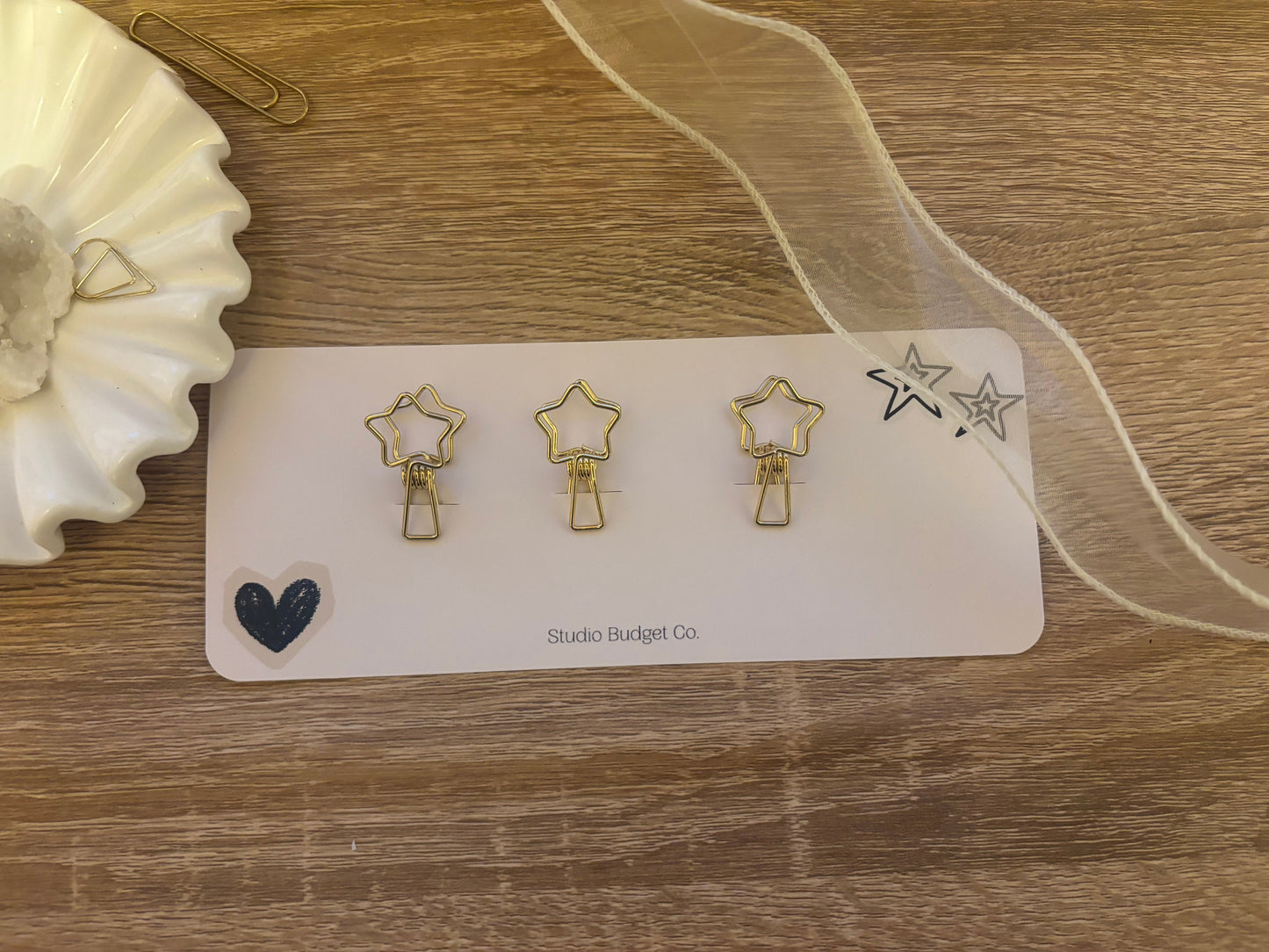 Star Clips 3 Pack