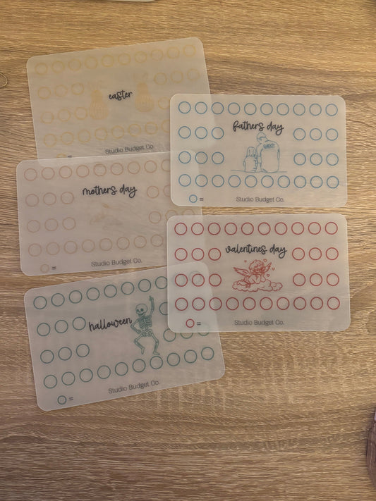 Vellum Annual Events Savings Trackers