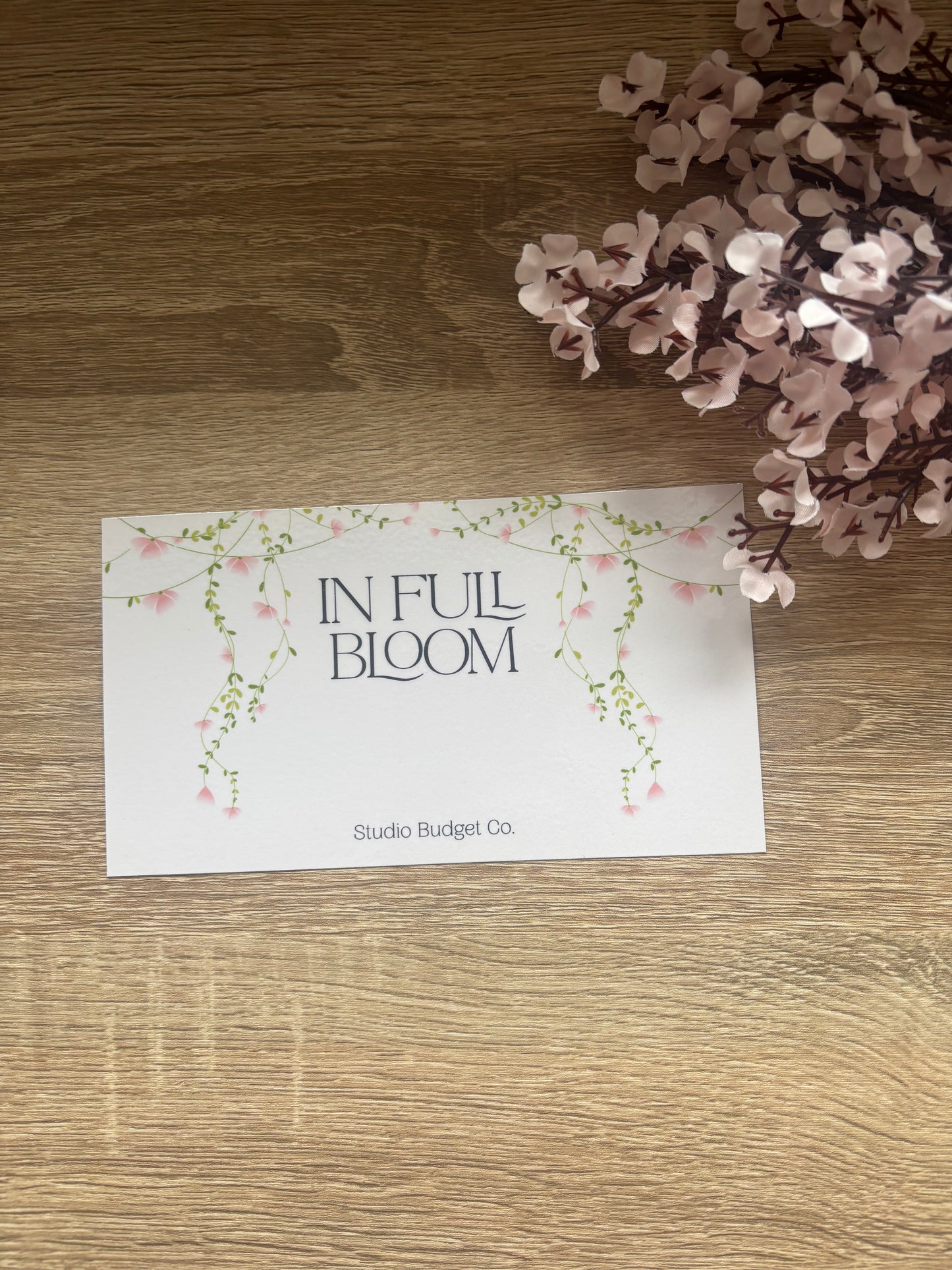 In Full Bloom Savings Challenge