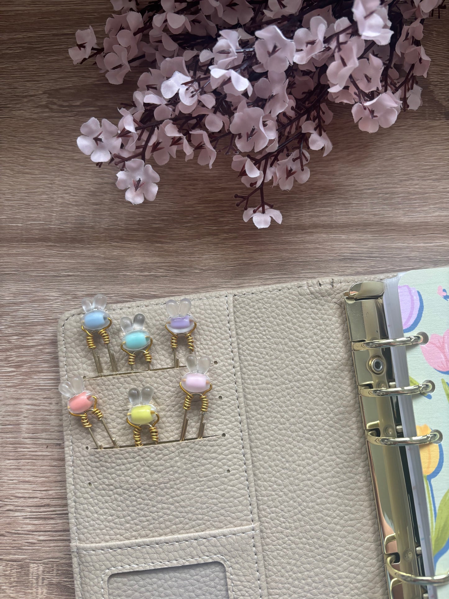 Bunny Bunny Hop Binder Charm