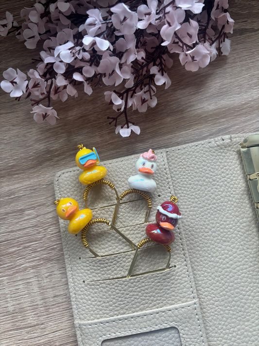 DUCK! Binder Charm