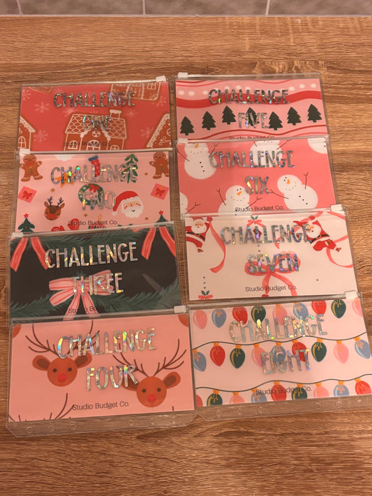 Christmas Challenge Envelopes 1-8
