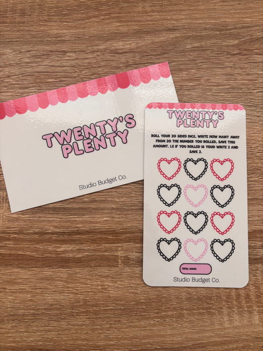 Twenty's Plenty Savings Challenge