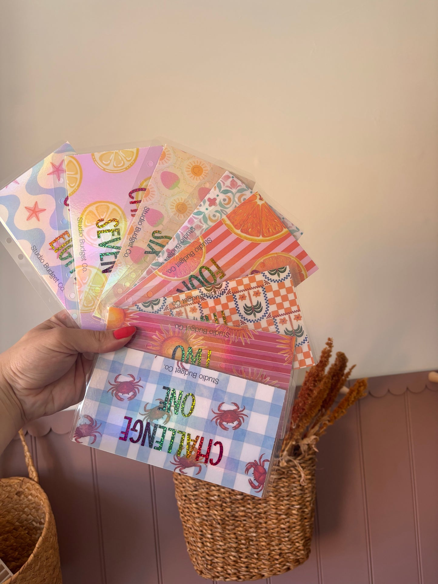 Summer Challenge Envelopes 1-8