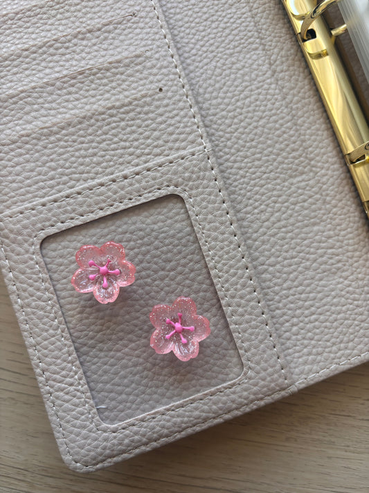 Cherry Blossom Binder Magnet Duo