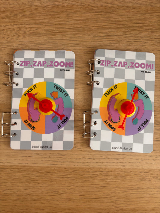 Zip Zap Zoom Challenge Booklet