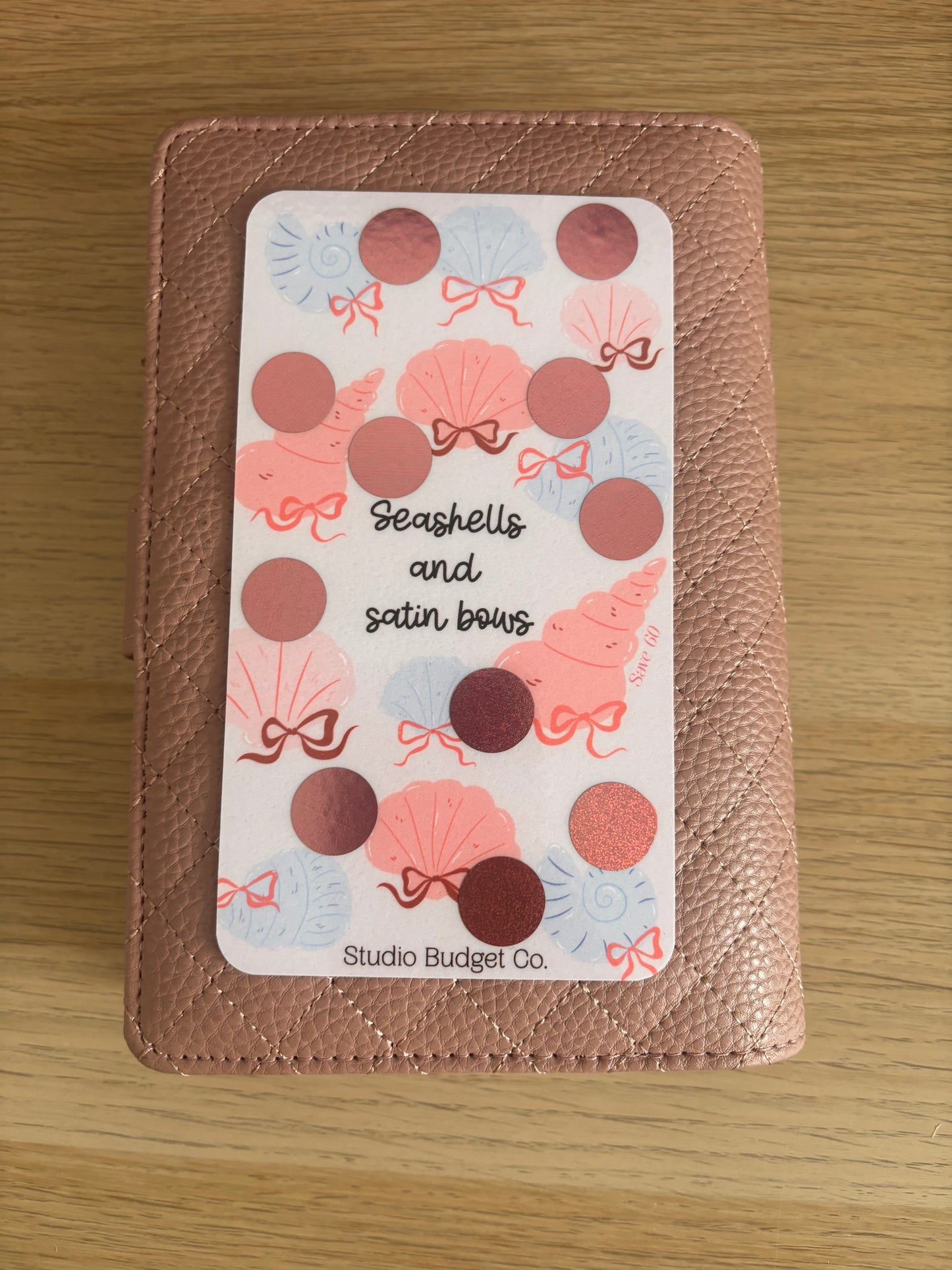 Seashells & Satin Bows Savings Challenge