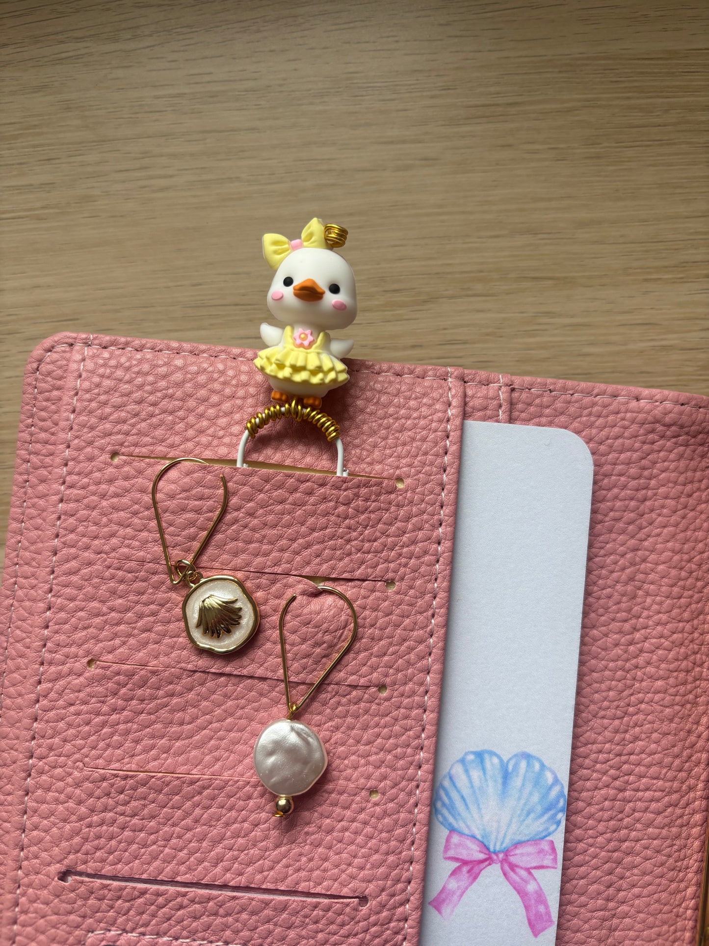 Daphnie Duck Binder Charm