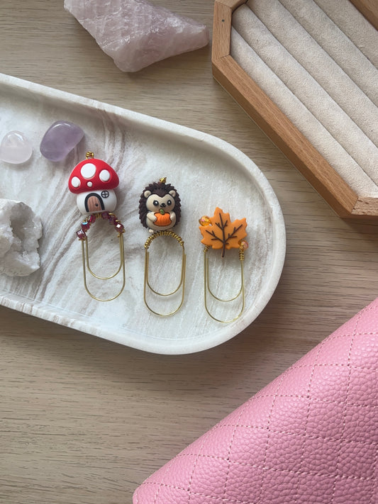 All The Autumn Feels Binder Charms