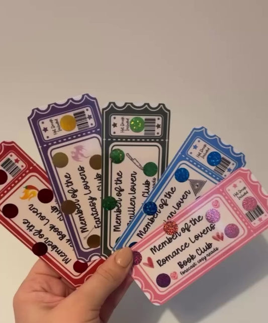 Book Ticket Scratch Off Challenge