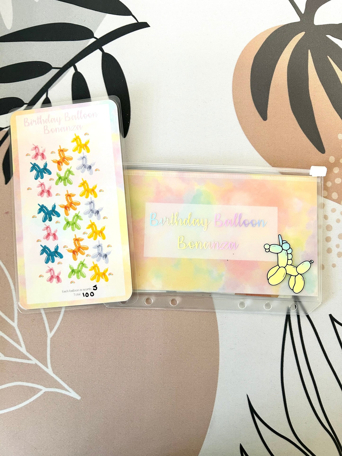 Birthday Balloon Bonanza Savings Challenge