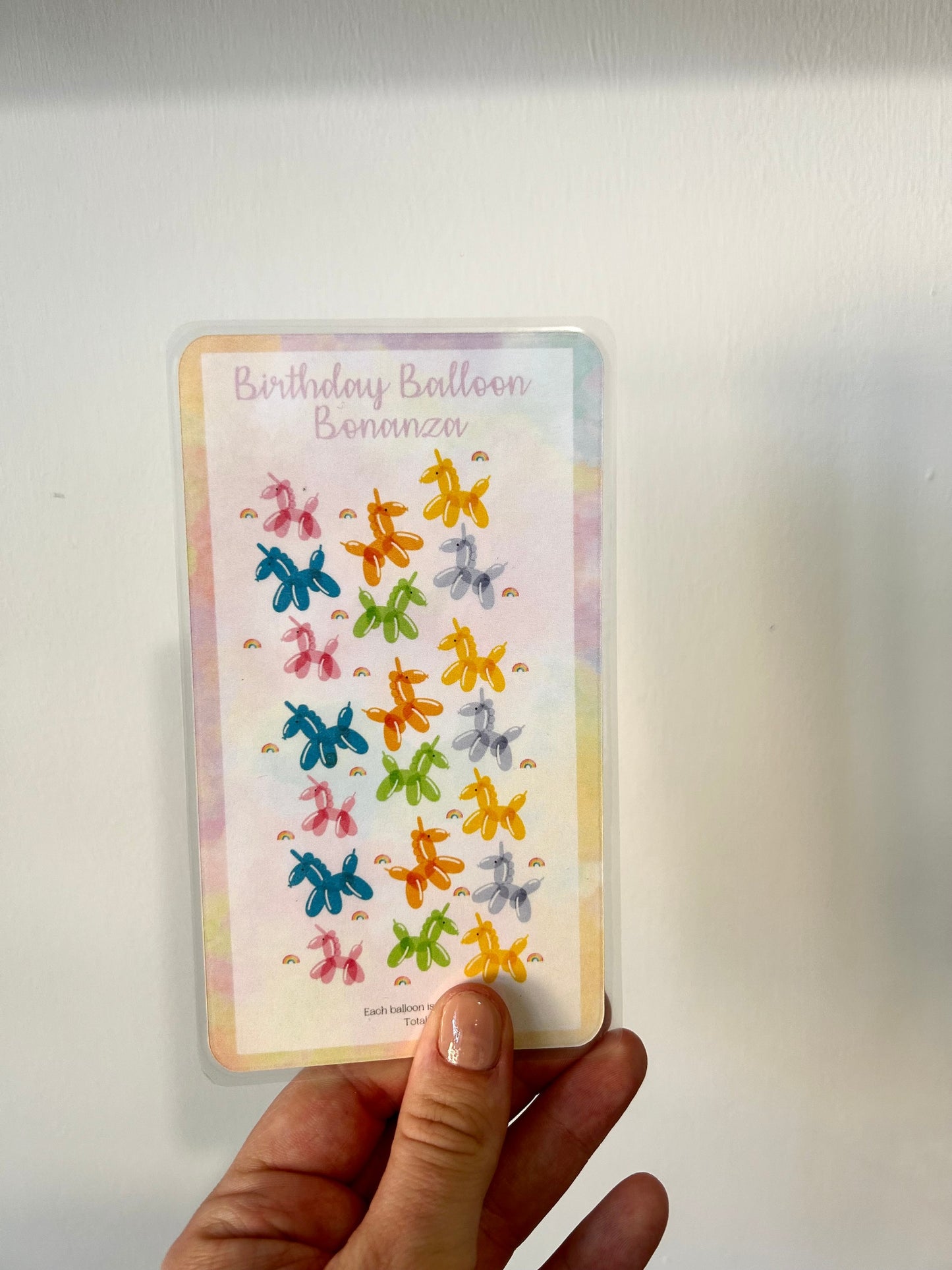 Birthday Balloon Bonanza Savings Challenge